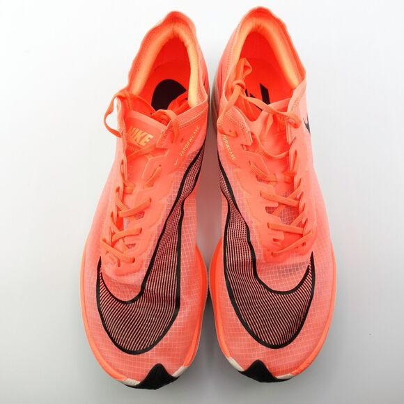 Mens Nike Zoomx Vaporfly Next% Bright Mango Running Shoes AO4568 800 Size 15 - Picture 6 of 11